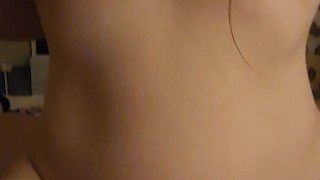 Quicky in my friends parents bedroom for the 19 year old birthday slut