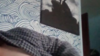 I jerk off my tired cock