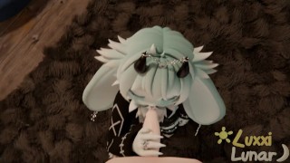 POV Cute Horny Femboy Bunny Gives You A Sloppy Blowjob Animation Preview