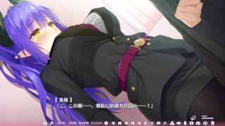 【#62.5-2 天使☆騒々 RE-BOOT！実況】来海のスーツとストッキングを破いて正面から生中出しセックスしてしまい・・(来海Hシーン)ゆずソフトエロゲー Hentai game Tenshi☆S