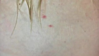 My roommate wanted to fuck after I got back from the gym and he creampied my tight pussy