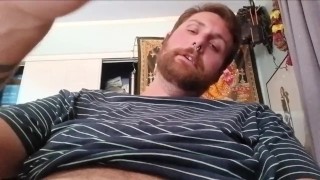 Dom teasing you with a big juicy cock