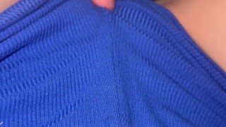 Getting Fingered Under the Blankets During Movie Night