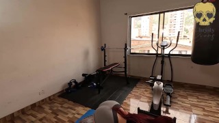 I get horny in the gym and end up masturbating