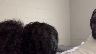 Stepmom sucks stepson dick