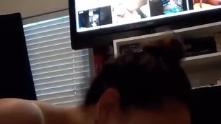 Tx Latina Gobbled Dick