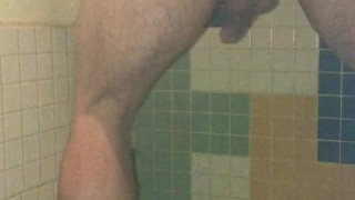 Fan Requested: Rear View Cock N Balls & Winking Asshole While Pissing Compilation