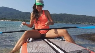 Morning NAKED swim # Enjoying NUDISM