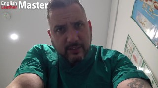 Doctor humiliates you for your small dick and fucks you with uncut cock SPH POV PREVIEW