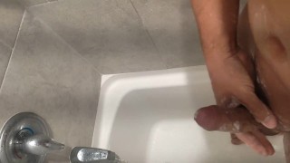 Paja en el baño