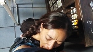 logré cogerme a mi Cuñada en la Cocina