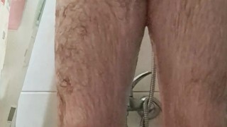 Pajeandome en la ducha