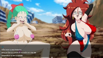 Super Slut Z Tournament #6: Bulma gosta de foder com o velho
