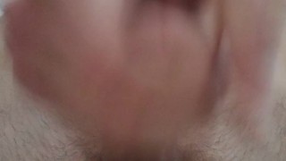 Cumshot before I pee just because