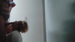 Deep throat fuck
