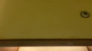 Playing with my boobs before my bath part 2