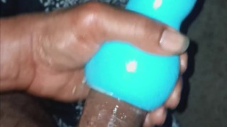 Big big Cock explodes inside flesh light