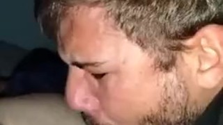 Gagged me to tears & fed me his Cum!