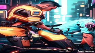 Cyborg sex Robot porn animation Cartoon Hentai
