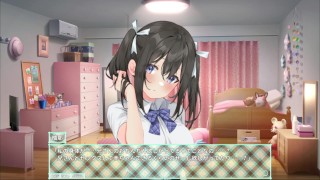 【アニメーションエロゲー実況(体験版)】letnie'stra -あなたと過ごすひと夏の- 爆乳J〇のおっぱい揉んでフェラしてもらって・・(モーションアニメ同人エロゲー Hentai game)