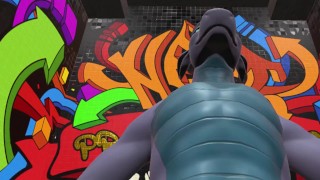 POV Getting a facial in a public restroom from your straight dragon friend
