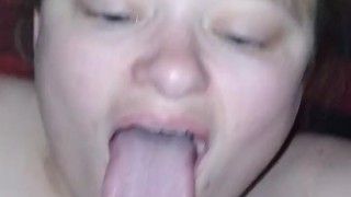 CIM mouth cumshot