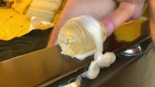 Moaning Male Fucking Fleshlight and Dirty Talking to an Intense Shaking Orgasm - fap2it
