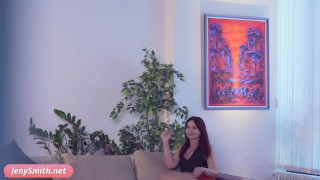 Dr Kris. Jeny Smith flashing pussy and teasing a woman