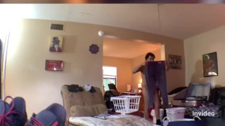 Nude Naked Cleaner Boy Servant Voyeur