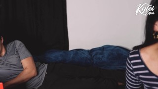 Bubble Ass Kyleii sucks, fucks and gets her ass destroyed.