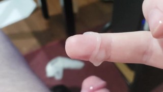 Cumming Into A Vial For A Fan (Fail)
