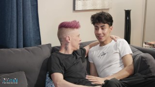 NastyTwinks - Reunion - Harley Xavier and Luca Ambrose Reunite After a Week Apart