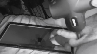 Massive massage gun come shot