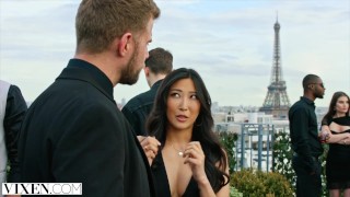 VIXEN Gorgeous model Emiri is insatiable for cock