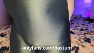 Gainer Belly In Tight Spandex Singlet