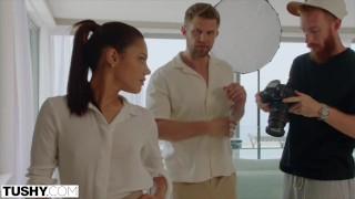 TUSHY Anal-loving Apolonia ditches BF for modelling career