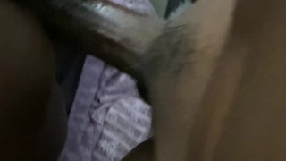 Fucking this ebony milf from the back