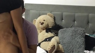 My kisses me and seduces me until I'm horny, we end up fucking