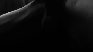 Masturbating to loud anal porn