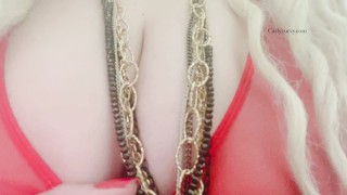 Your blonde hot girlfriend wants your cock after the concert!