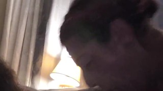 Latina M.I.L.F. loves gagging on my Cock!