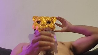 Listen to me JERK OFF with this Fleshlight until a get a MILK FOUNTAIN (ALL for your  mouth 😈) 🍆💦