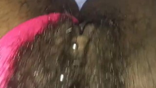 Amature playing before bedtime but she spread her legs incase you want to nuts inside her