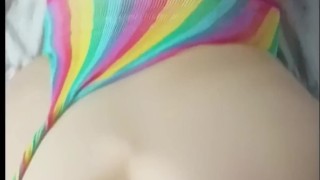 La rubia Española ,milf cachonda follada a 4 patas ,culito abierto 🔥