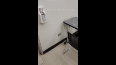 hot english teacher sneaks student into classroom and fucks him