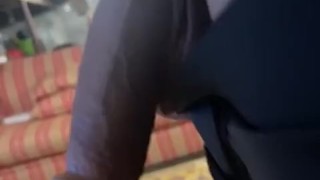 Whipping out the horse cock