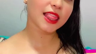 Estás chica te dejará sin semen!! Mira porque