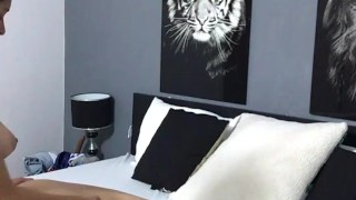 Homemade porn between friends with a strap