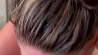 Soft to Hard Blowjob and Cumshot (POV)