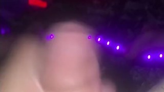 Jerking off for baby step sis